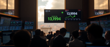 el ibex 35 muestra un leve aumento en medio de tensiones geopoliticas en 2025 1750073466