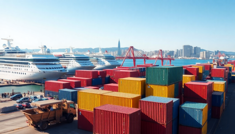 el puerto de barcelona reporta un aumento en las exportaciones y cruceristas 1753366511