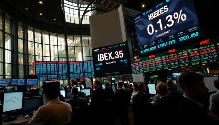 ibex 35 experimenta un leve incremento en medio de tensiones economicas python 1753990852