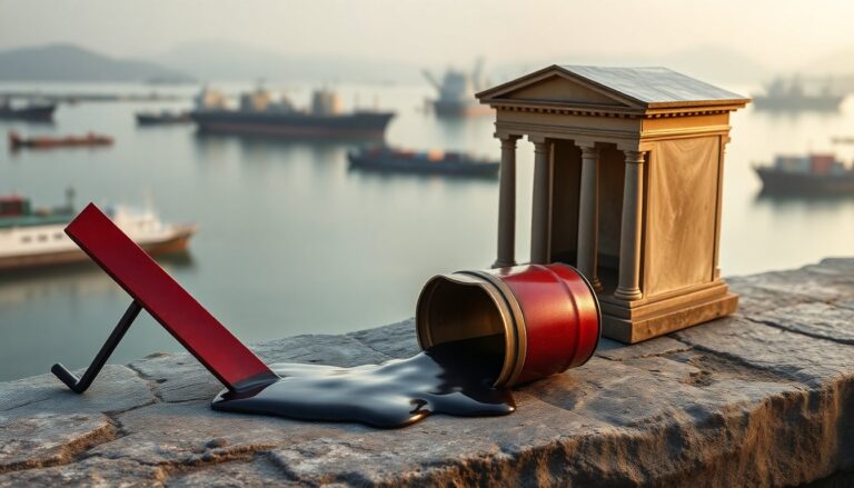 Caída del Ibex 35 y alza del crudo tras el bloqueo marítimo alrededor de Irán